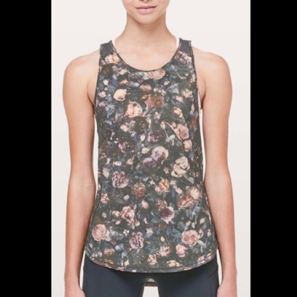 Lululemon Sculpt Tank II Floral Print